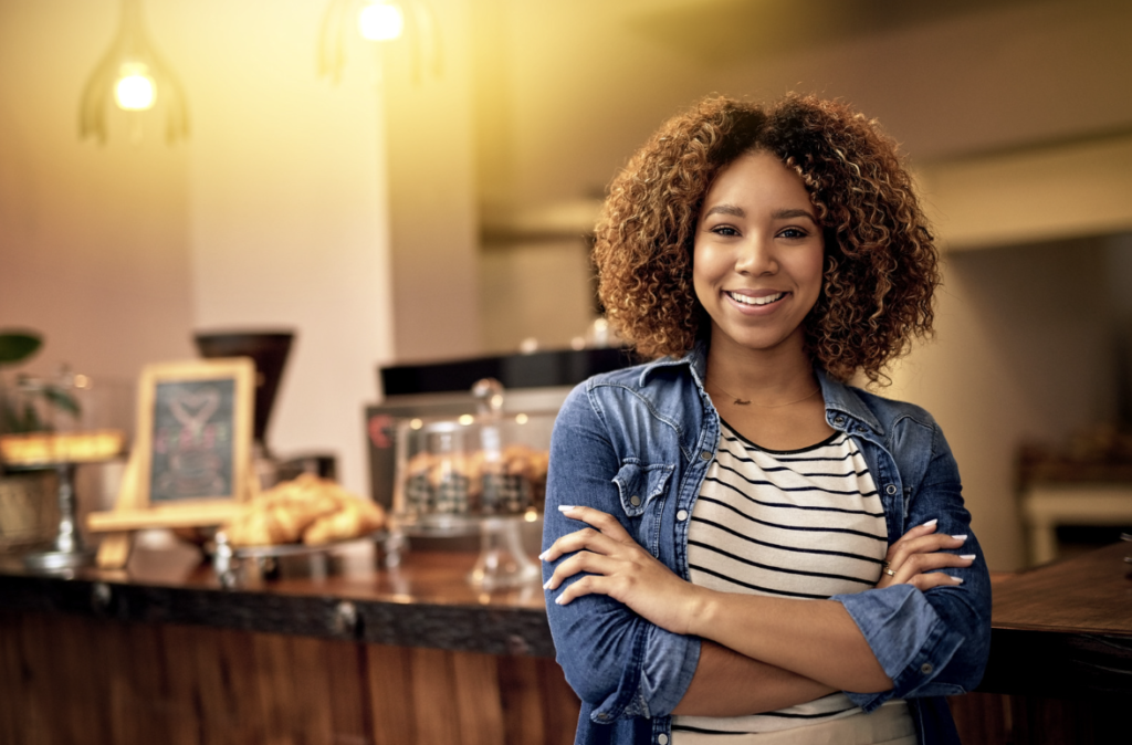 Black-owned coffee shop owner